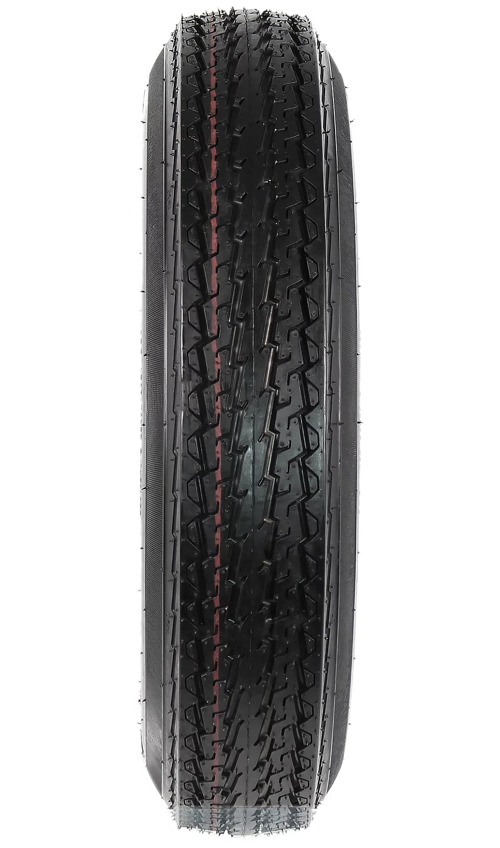 4.80-12 Trailer Tire On Rim 5 Lug White Spoke Wheel B900