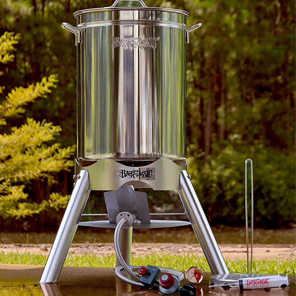 44 qt. Stainless Steel Turkey Fryer Kit I253667