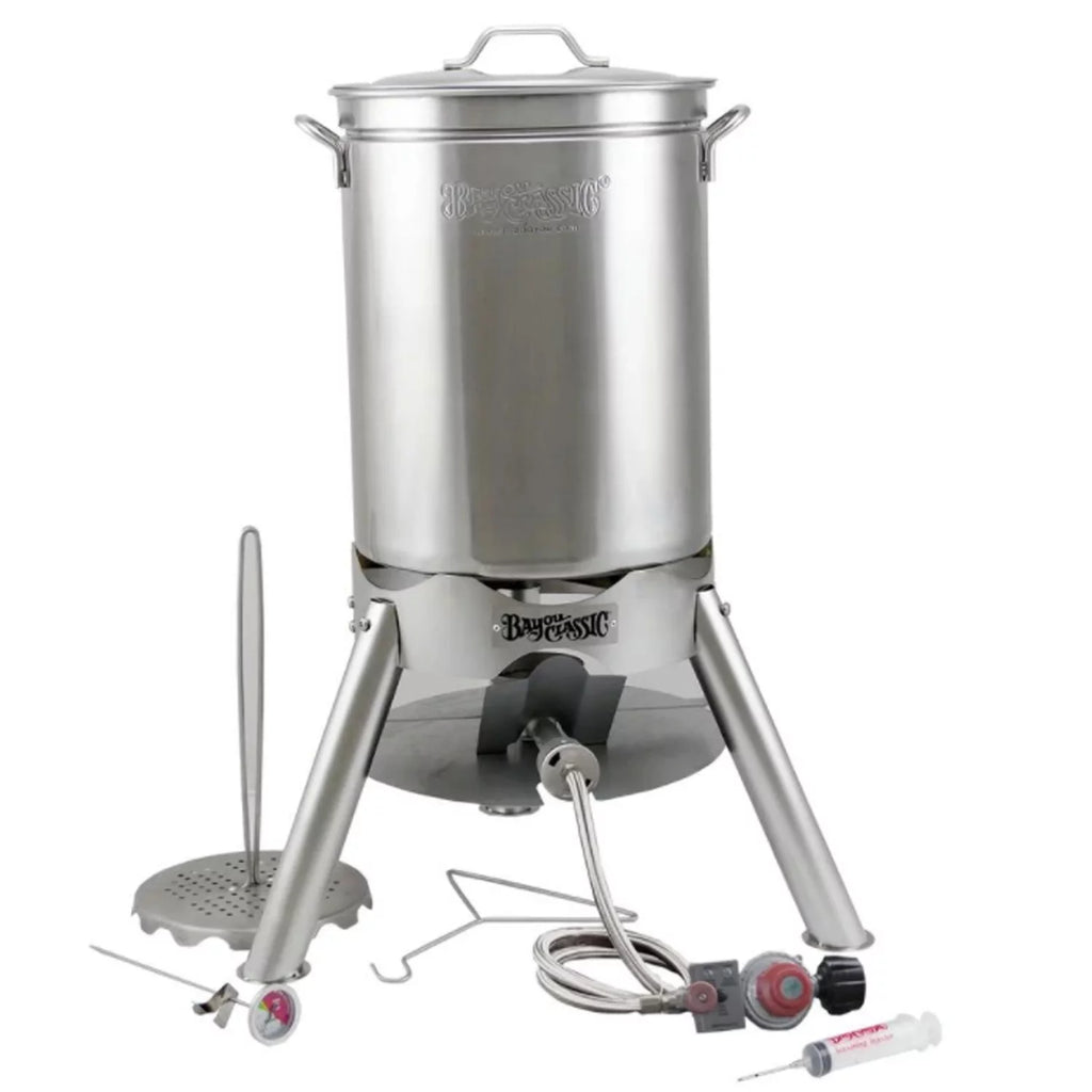 44 qt. Stainless Steel Turkey Fryer Kit I253667