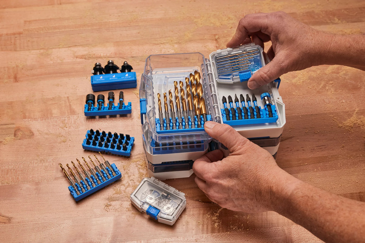 60-Piece Impact Drill & Drive Bit Set with Modular Case A3270