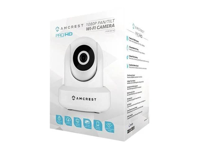 1080p WiFi Wireless Security IP Camera White H359469