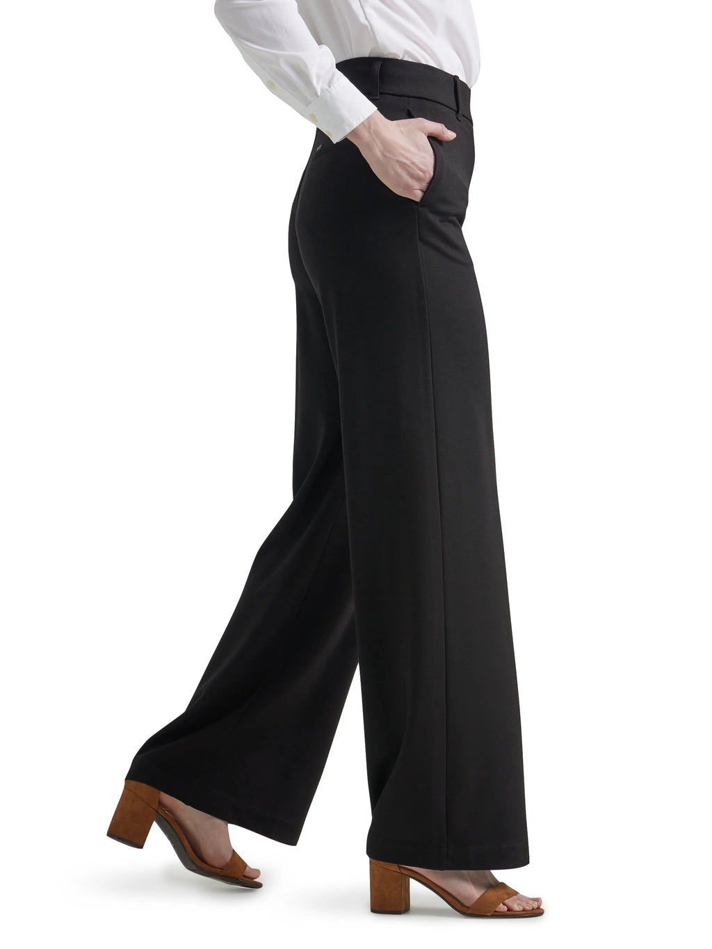 Women's Pull-On A-Line Knit Pant I675