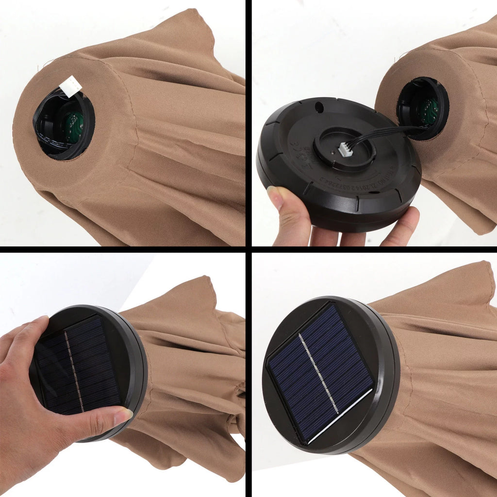 10 ft Patio Umbrella with Crank Lift System L809