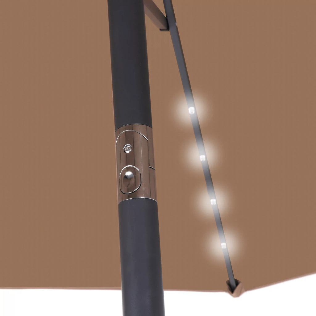 10 ft Patio Umbrella with Crank Lift System L809