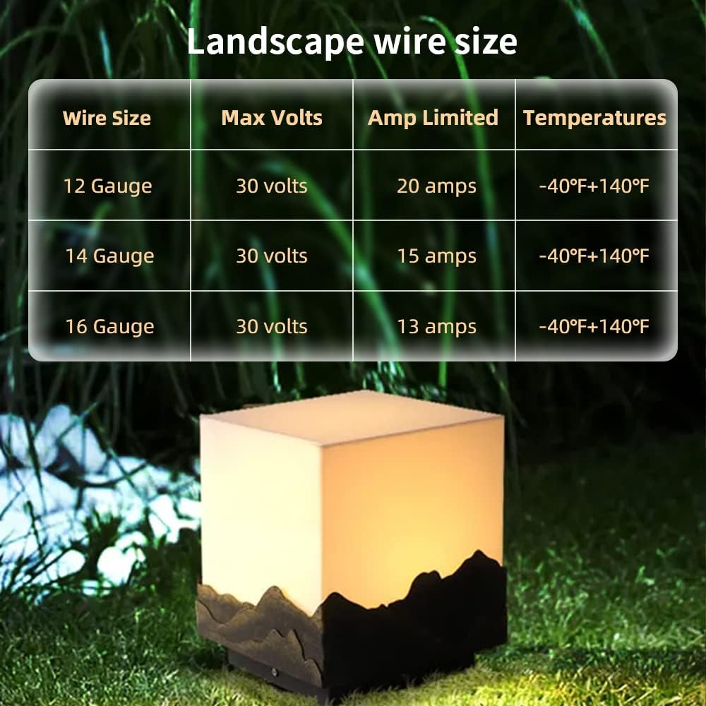12-Gauge 2-Conductor 100 Feet Low Voltage Landscape Lighting Wire H54763