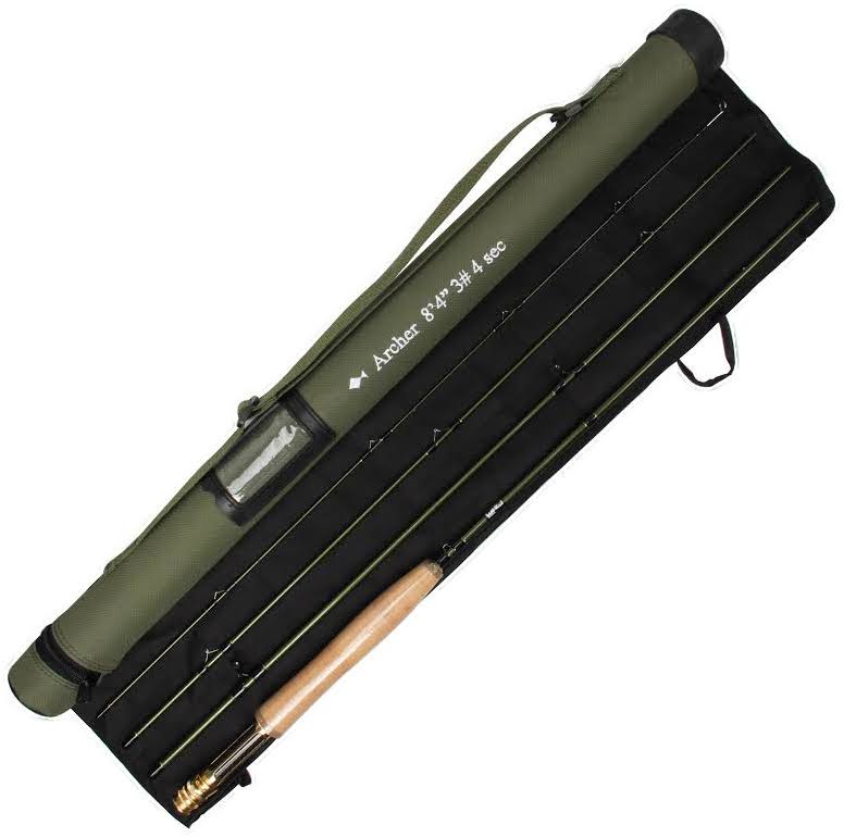 9ft Fast Action Carbon Fiber Fly Fishing Rod with Cordura Tube G423699