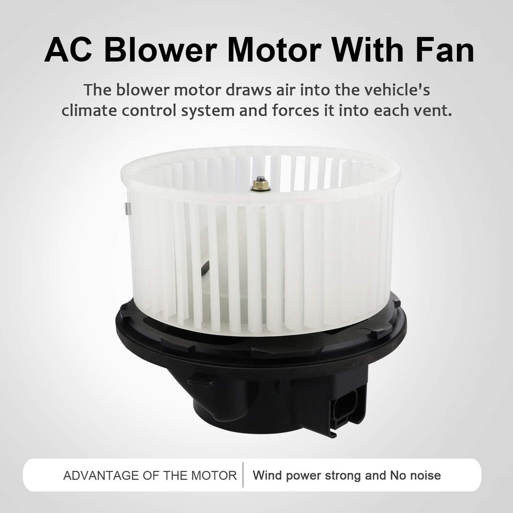 Heater Blower Motor Fan Assembly Replacement Pack of 2 U5665