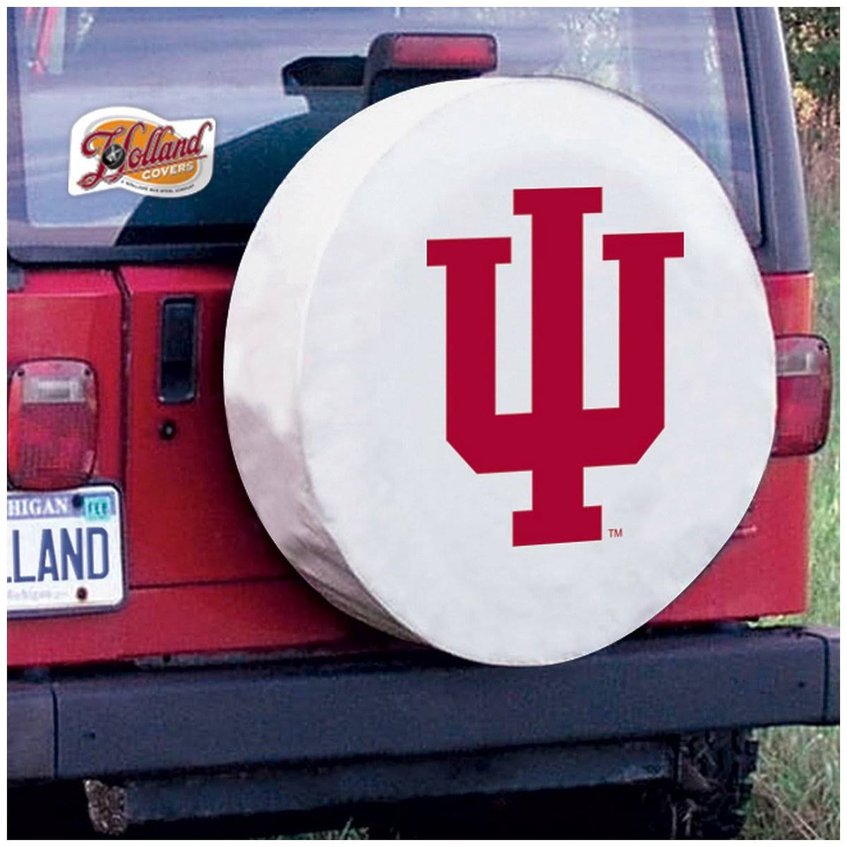 White Tire Cover F739245