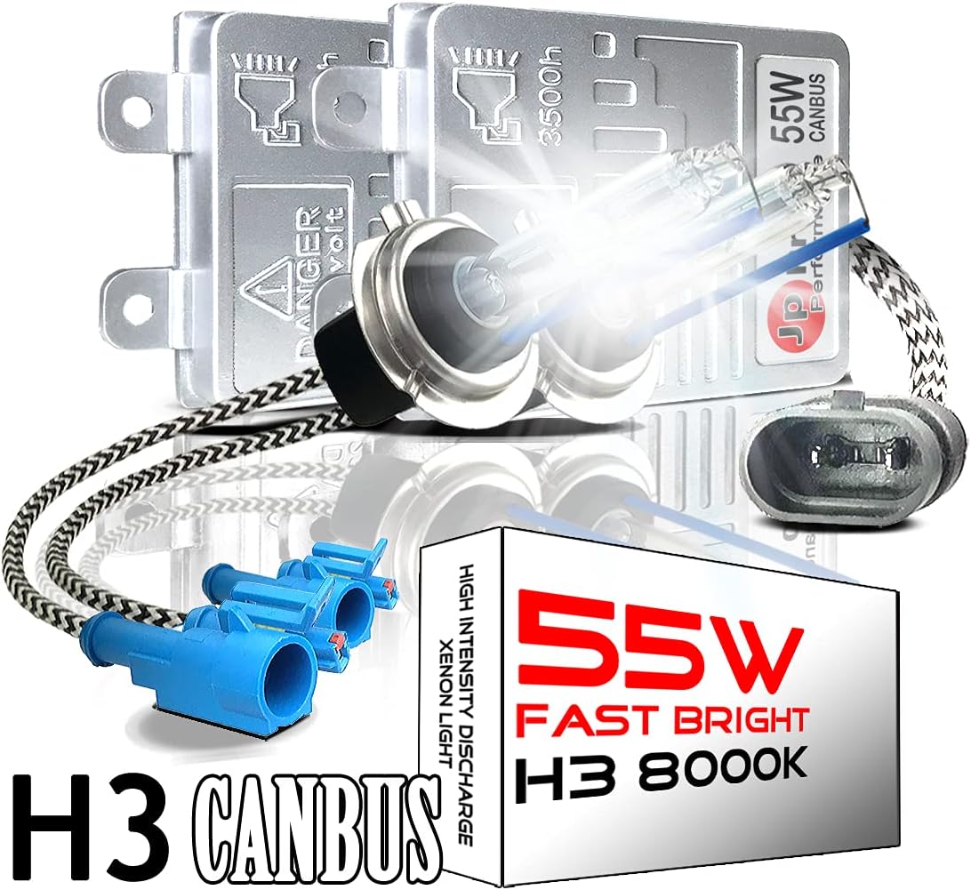 12V 55W H8 H9 H11 H16 4300K AC HID Xenon Bulbs with Ballasts K356962