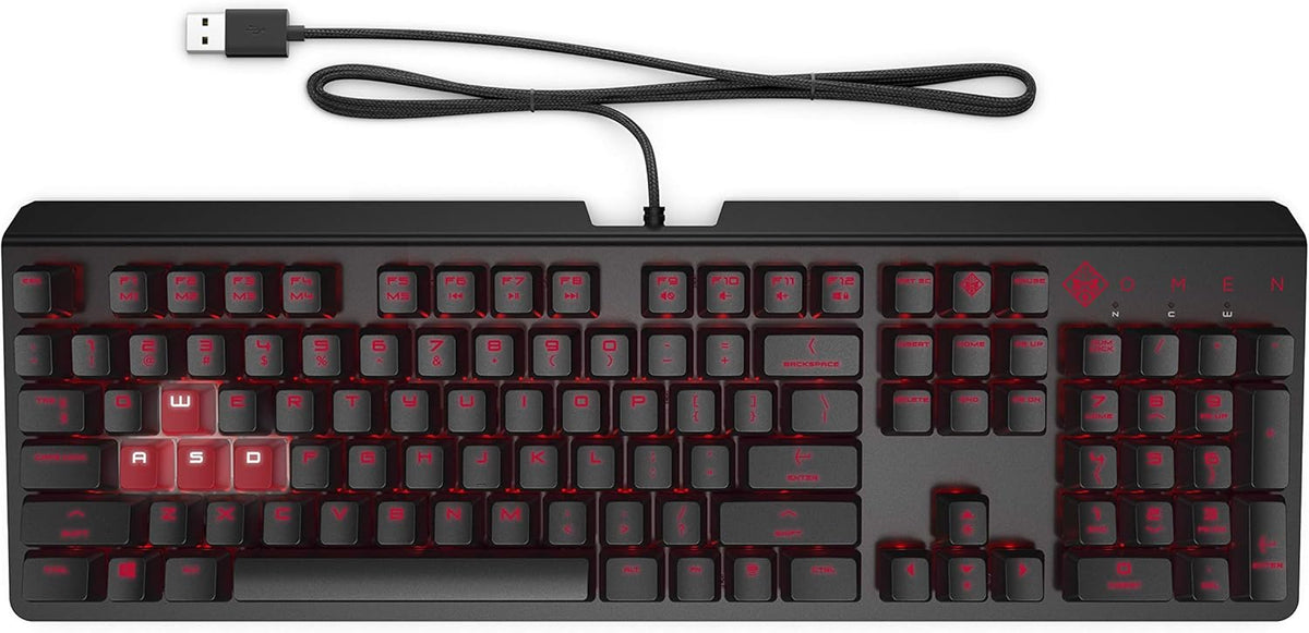 Customizable Mechanical Gaming Keyboard with Cherry MX Red Keys C95869