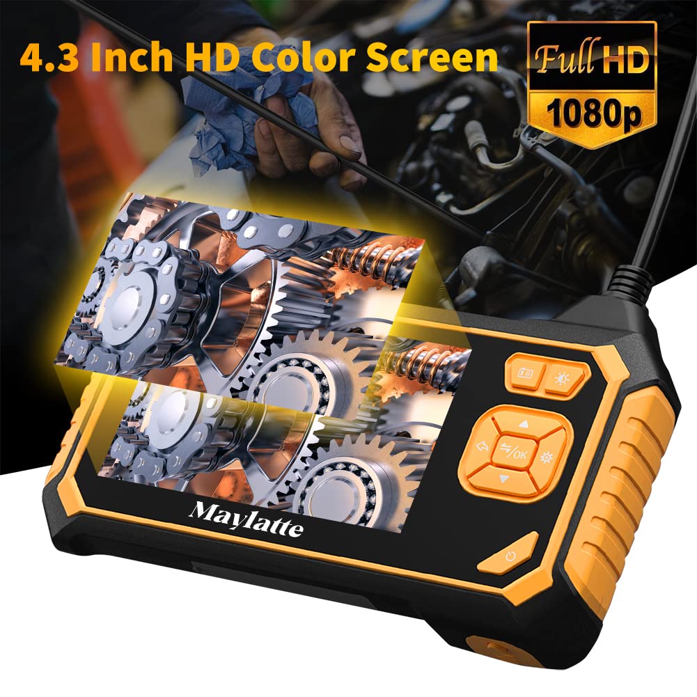 4.3 Inch 1080P HD Dual Lens Endoscope K23334