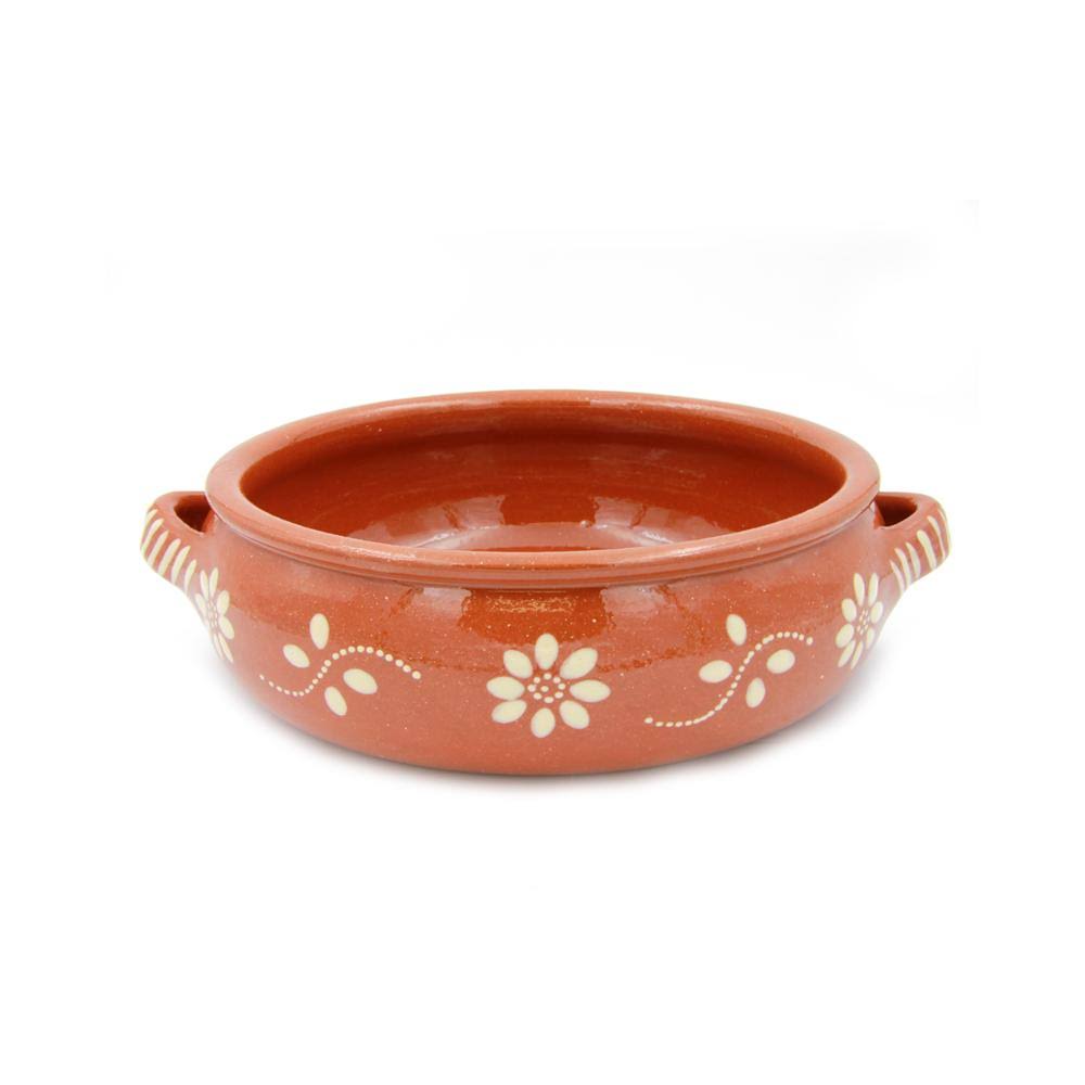 Hand-Painted Clay Terracotta Cooking Pot L858540