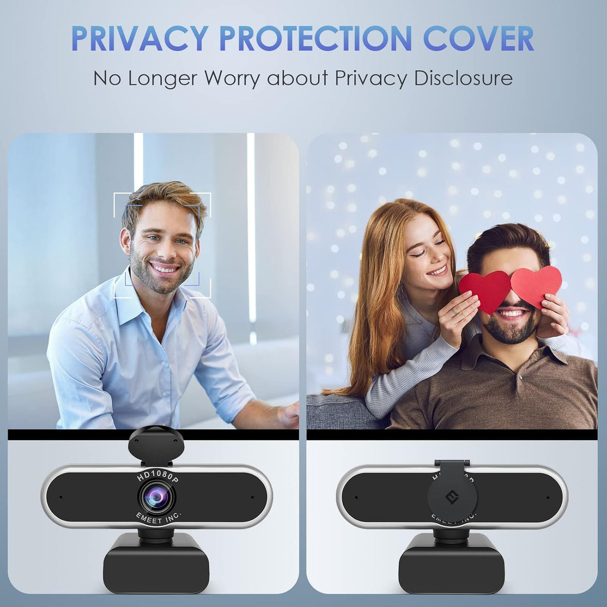 1080P Webcam with Microphone Pack of 2 K143548