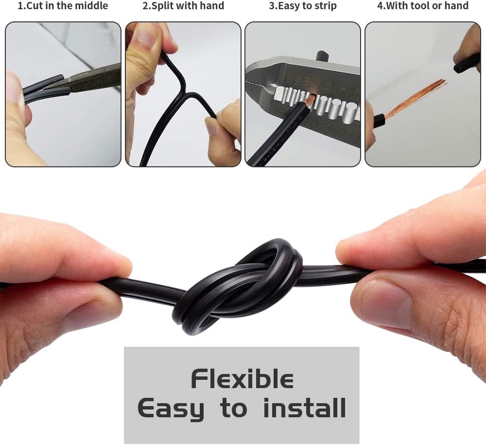 12-Gauge 2-Conductor 100 Feet Low Voltage Landscape Lighting Wire H54763