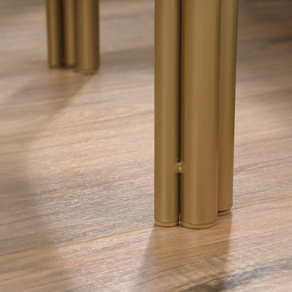 End Table Satin Gold Finish K7205