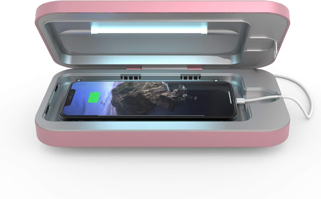 White UV Cell Phone Sanitizer and Charger C88439