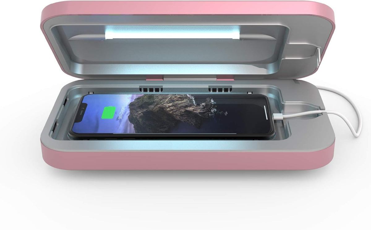 White UV Cell Phone Sanitizer and Charger C88439