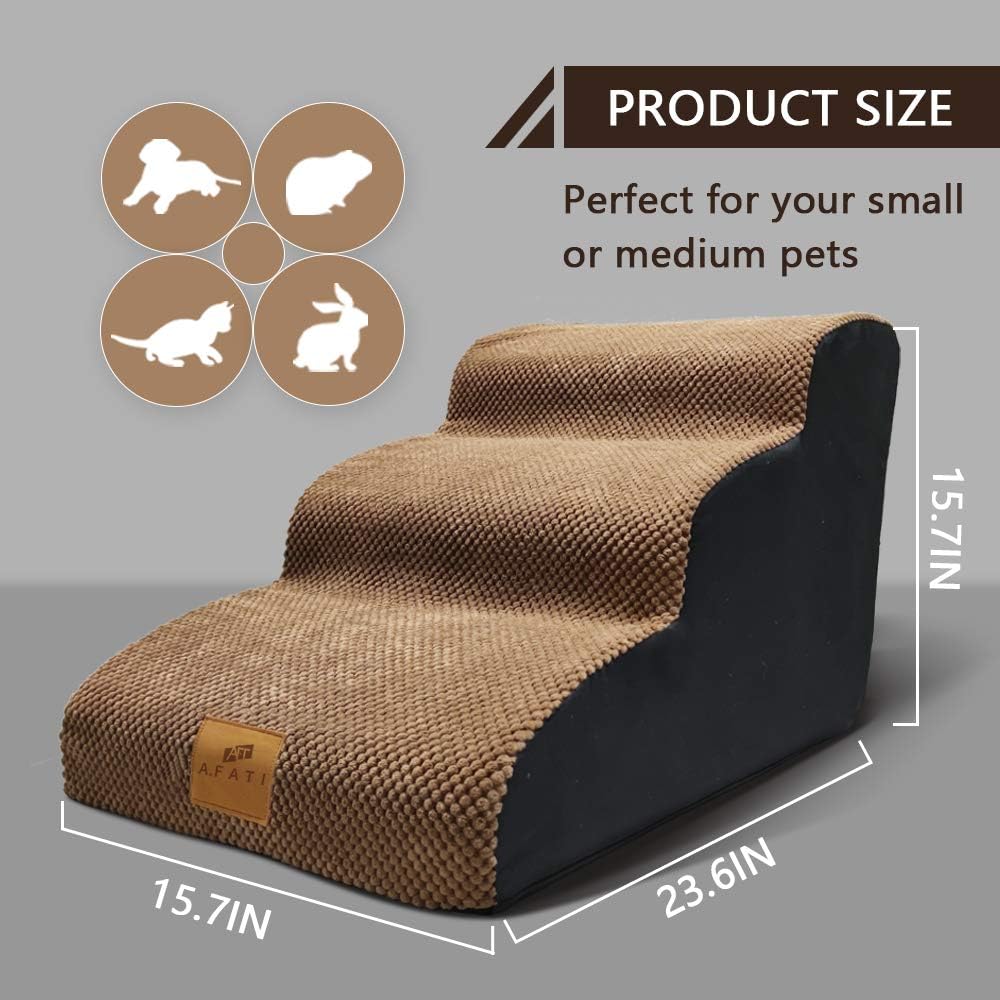 3 Tiers Foam Dog Ramps Steps D801