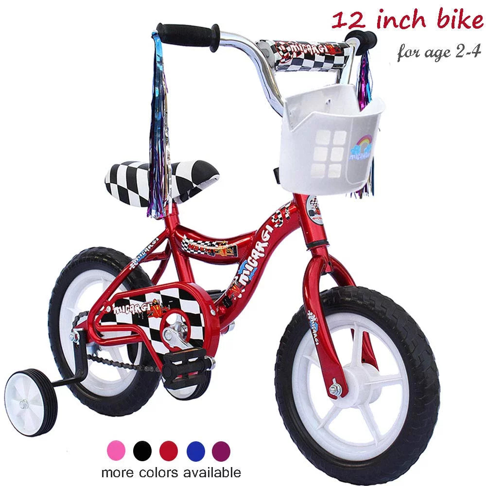 12 Kid's Beginner Bicycle Foam Tire Red E91815
