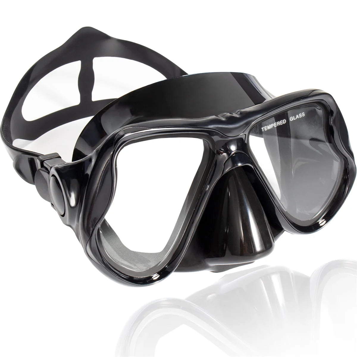 Swimming Goggles Diving Mask with Tempered Glasses B17383