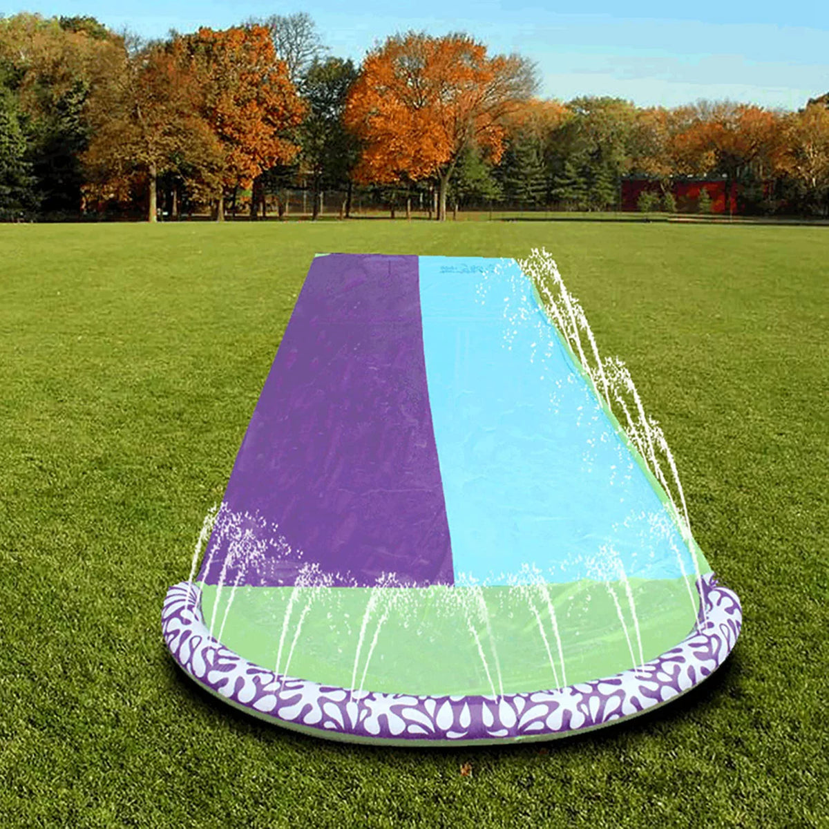 Water Slide with Splash Pool and Crash Pad T729071