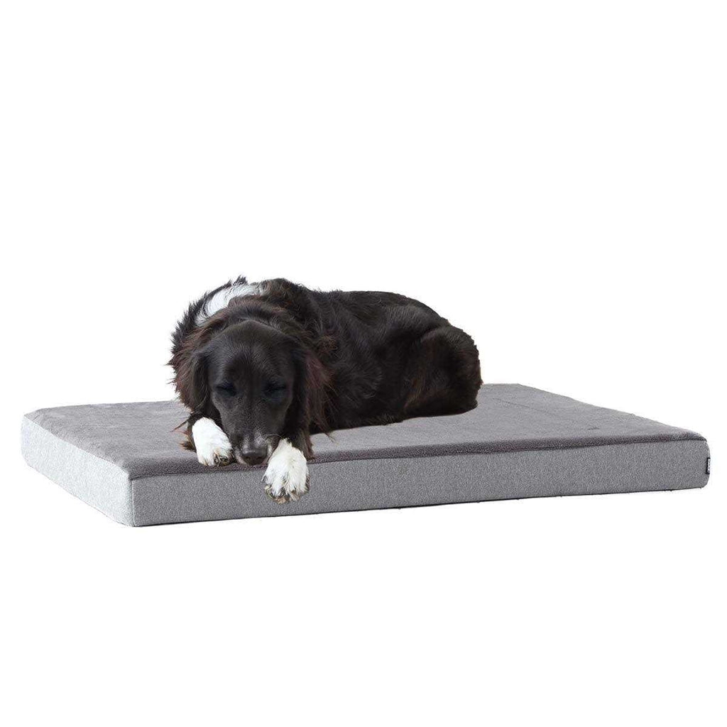 Memory Foam Platform Dog Bed Plush Mattress A115698