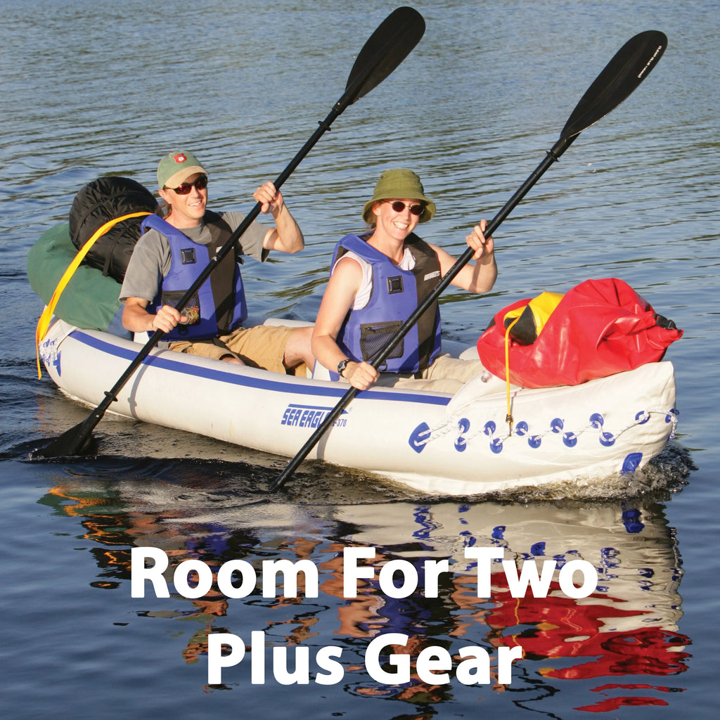 3 Person Inflatable Kayak Canoe with Paddles Y8077