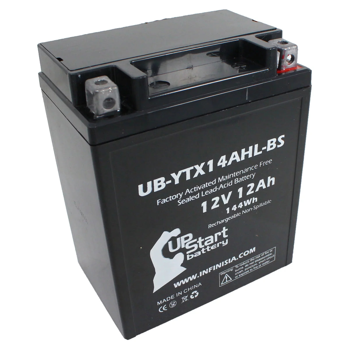 12V 12AH Maintenance Free Motorcycle Battery G8589