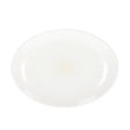Ivory Oval Plate 36X27.5 cm W78584