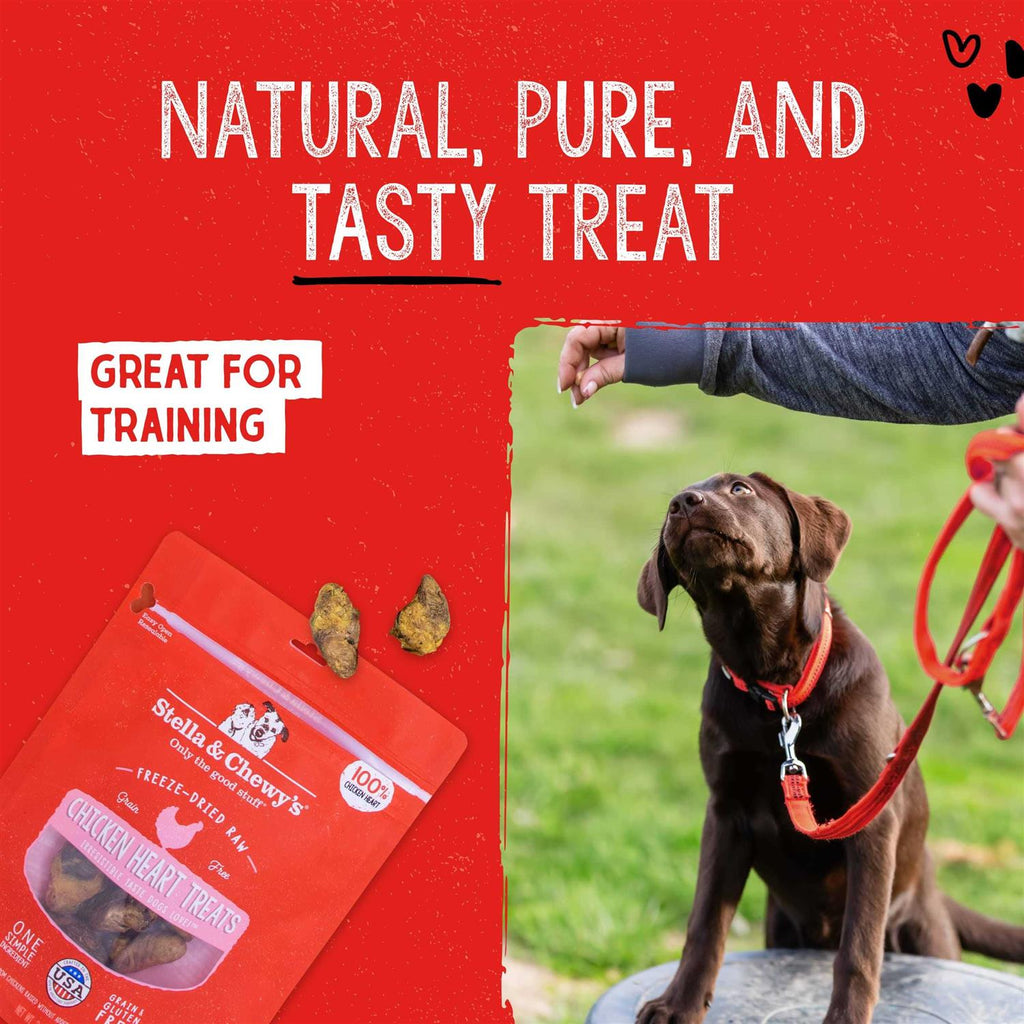Chicken Hearts Freeze-Dried Dog Treats Z499968