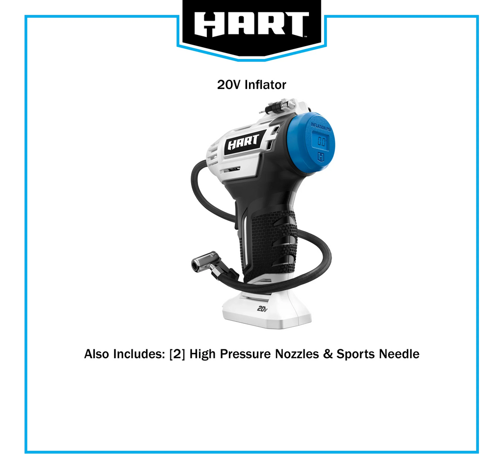 Cordless Inflator with 20-inch Hose W4825