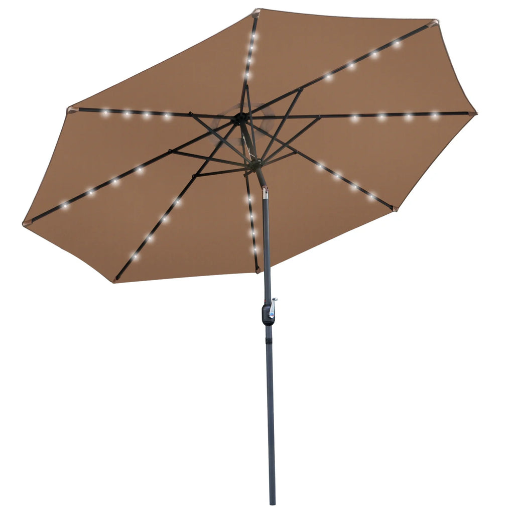 10 ft Patio Umbrella with Crank Lift System L809