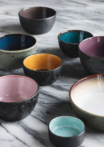 Bowl 10 cm Grey/Light Pink V48241