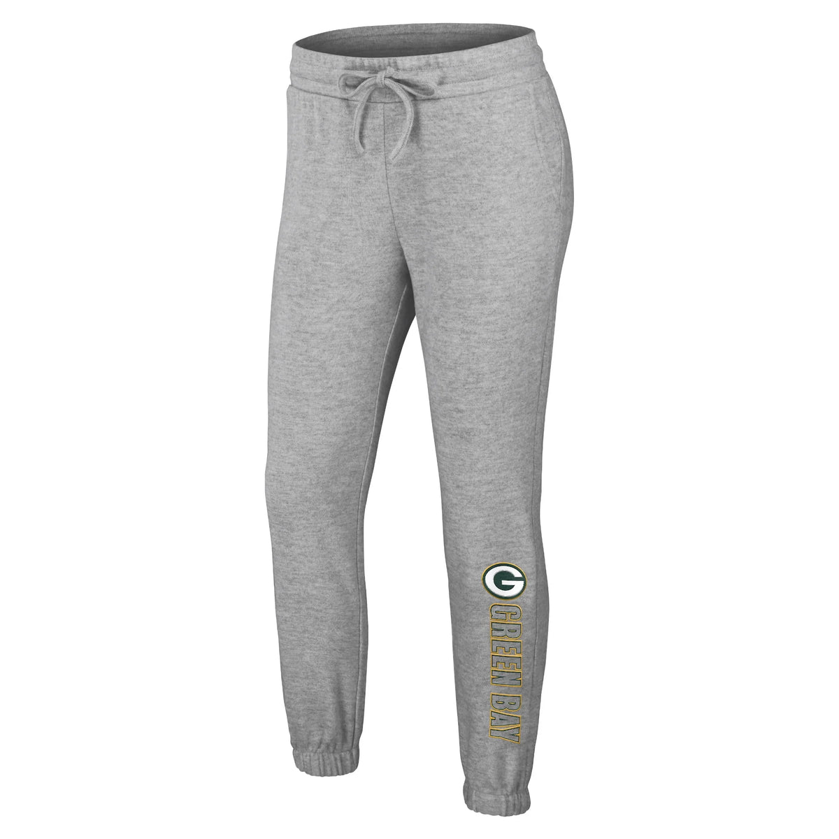 Heather Gray Knit Long Sleeve Tri-Blend T-Shirt & Pants Sleep Set U390335