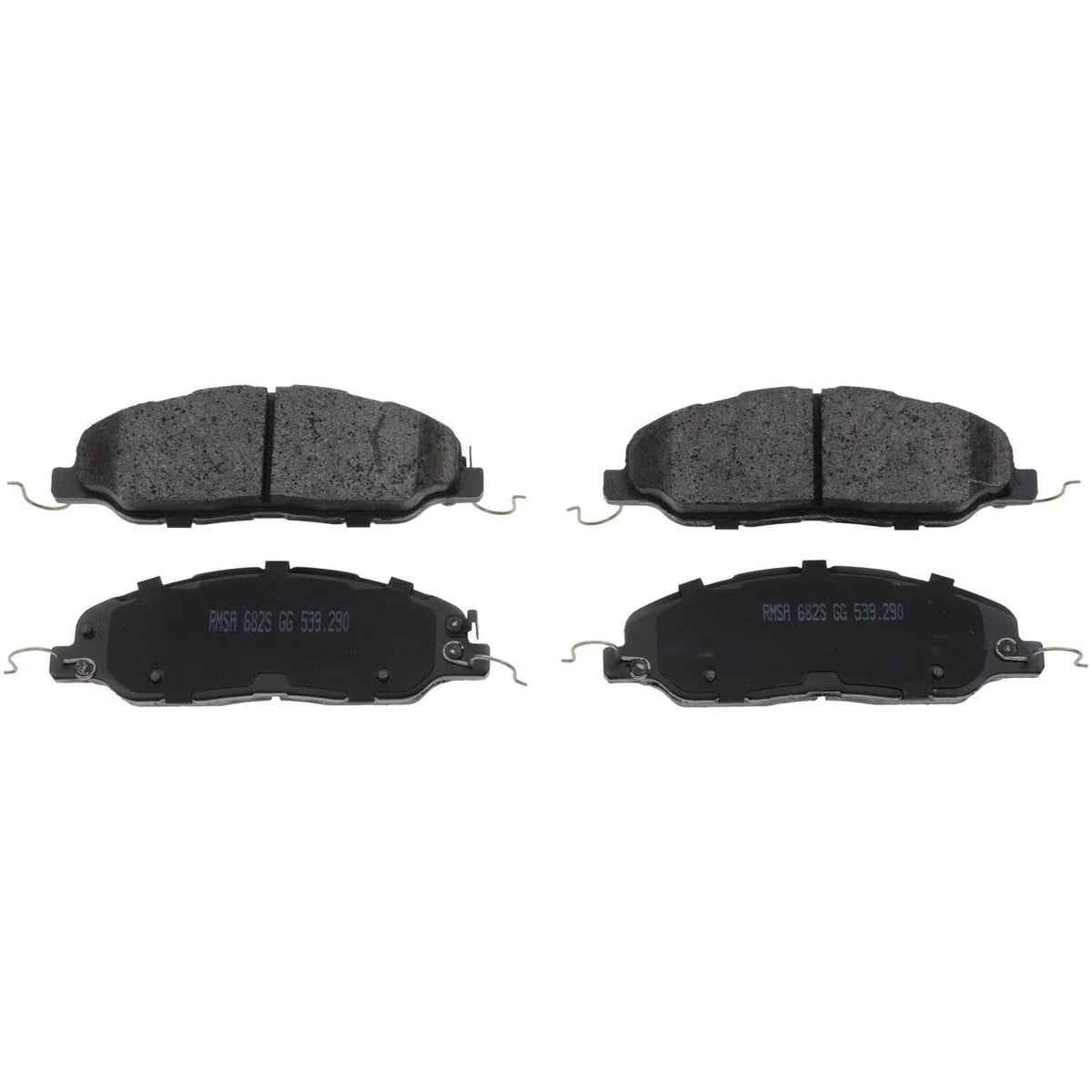 Ceramic Brake Pads Front 4-Pad Set H808501