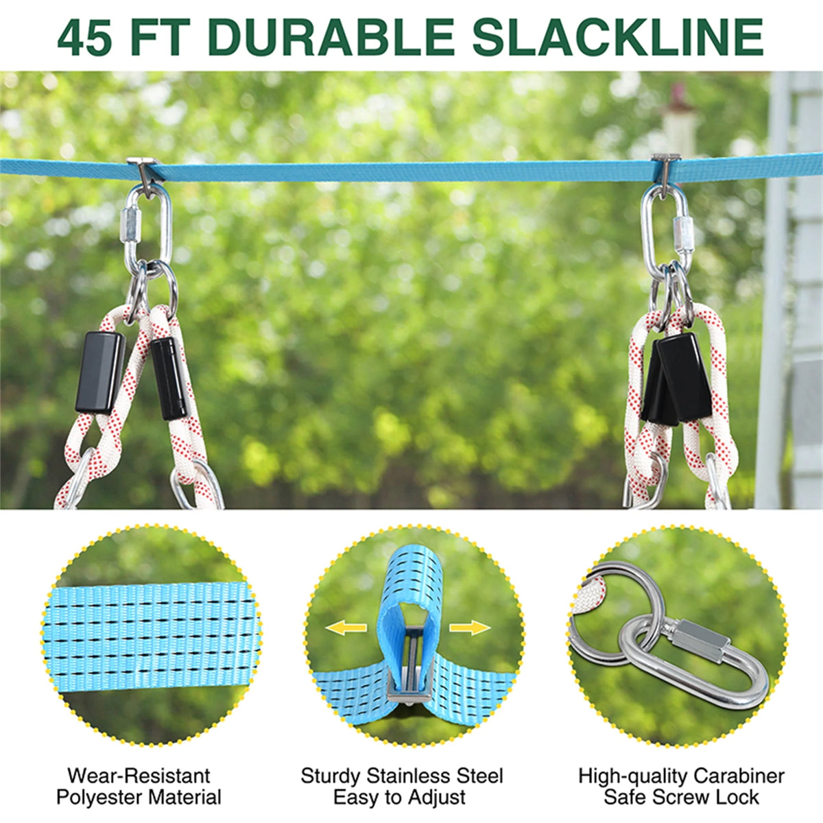 50ft Ninja Line Slackline N5971