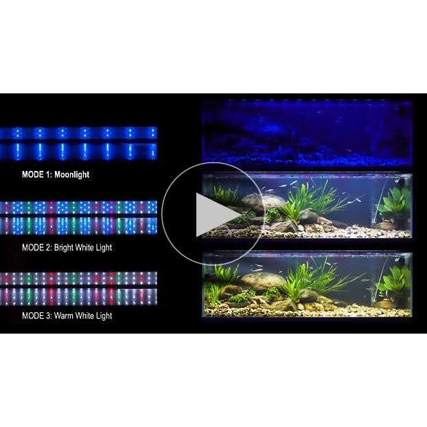 21W Ultra-Thin Full Spectrum LED Aquarium Light G659