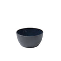 Stoneware Bowl 14cm Black Dark Blue B319