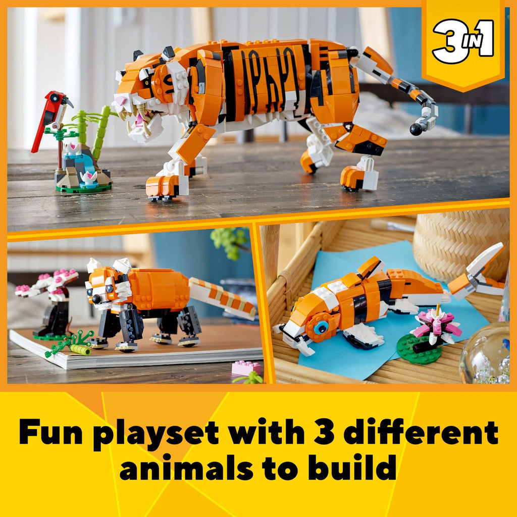 3 in 1 Animal Figures Building Set Q289