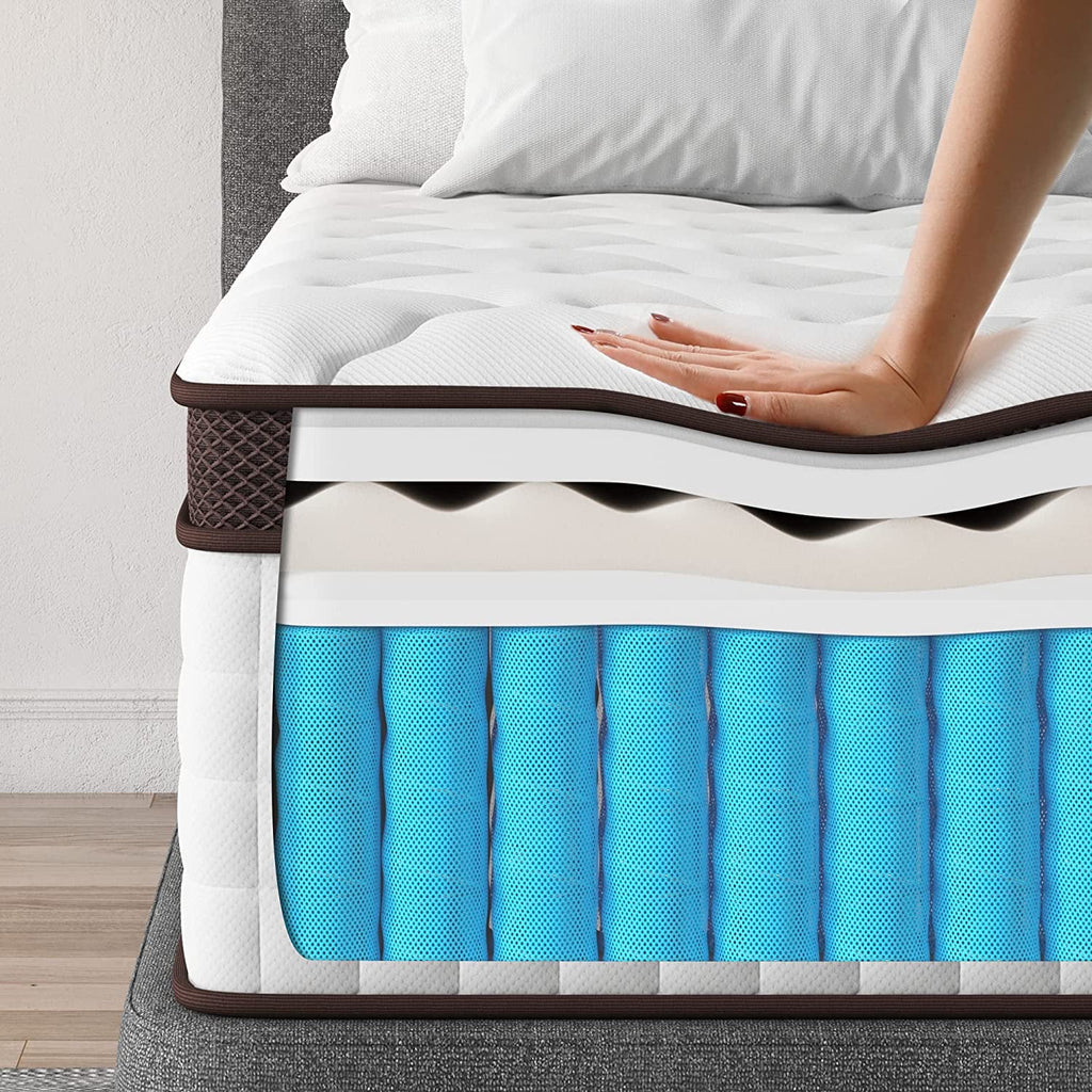 10 Inch Memory Foam Hybrid Full Mattress Y360