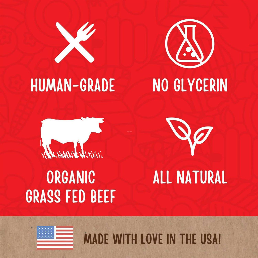 Organic Beef Jerky Dog Treats T5758