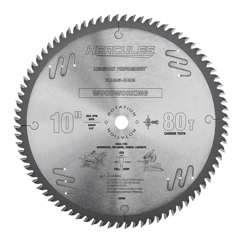 10 in. 80T Circular Saw Blade T358484
