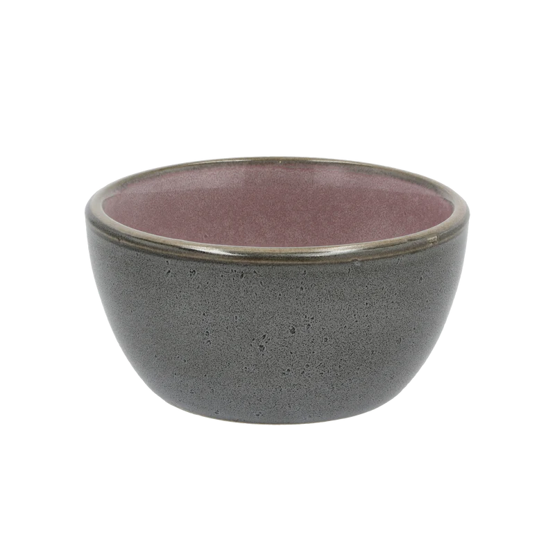 Bowl 10 cm Grey/Light Pink V48241
