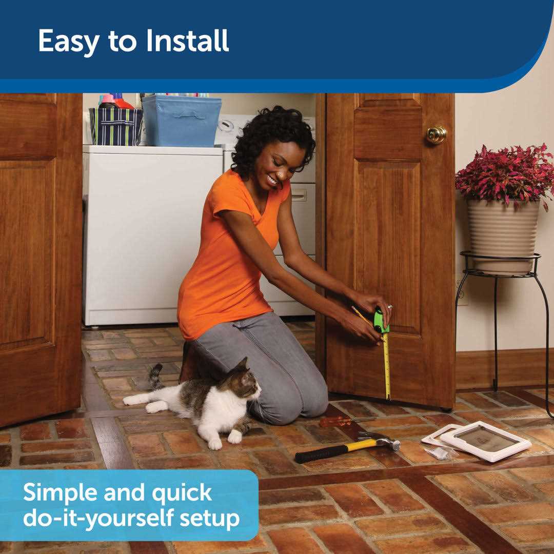 Locking Cat Door O62535