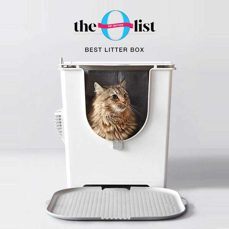 Flip Litter Box with Scoop and Reusable Liner S5295