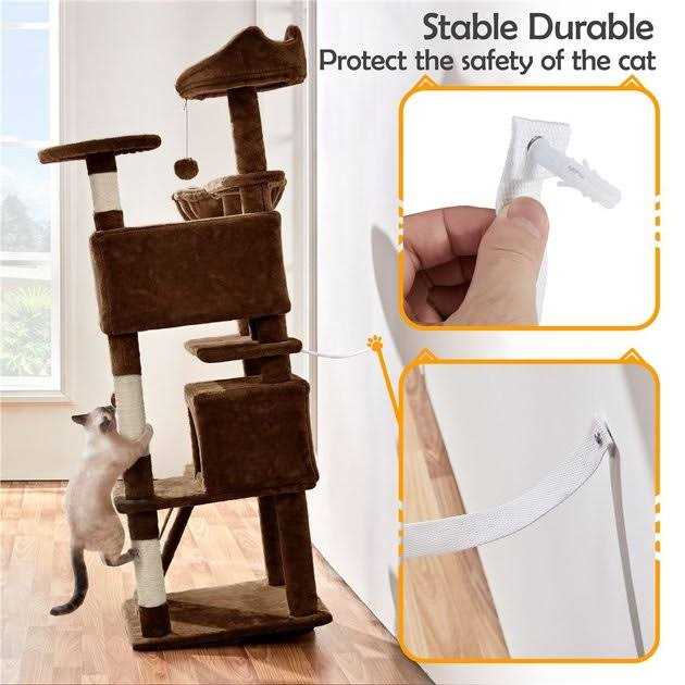 Plush Cat Tree & Condo Q93559