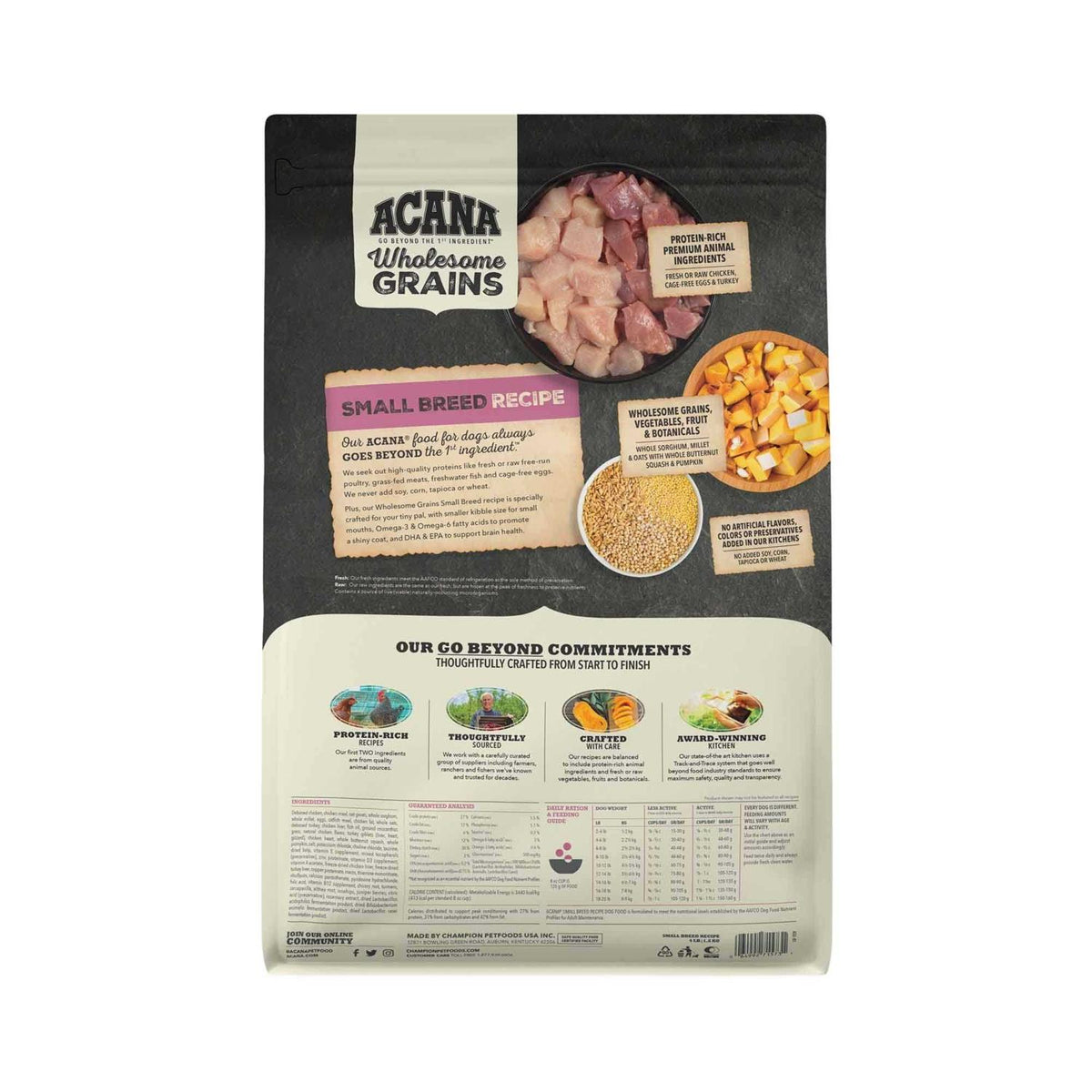 Dry Dog Food Small Breed Recipe A70524