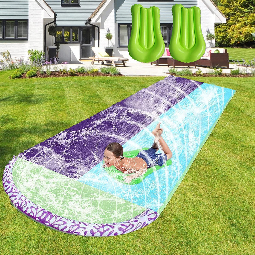 Water Slide with Splash Pool and Crash Pad T729071